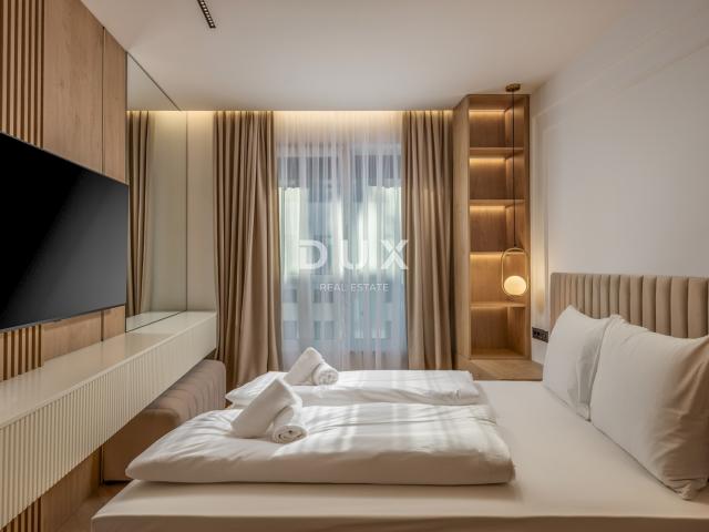 OPATIJA, CENTAR - 134m2 prestižni objekt za najam u vrhunskoj novogradnji, panoramski pogled na more