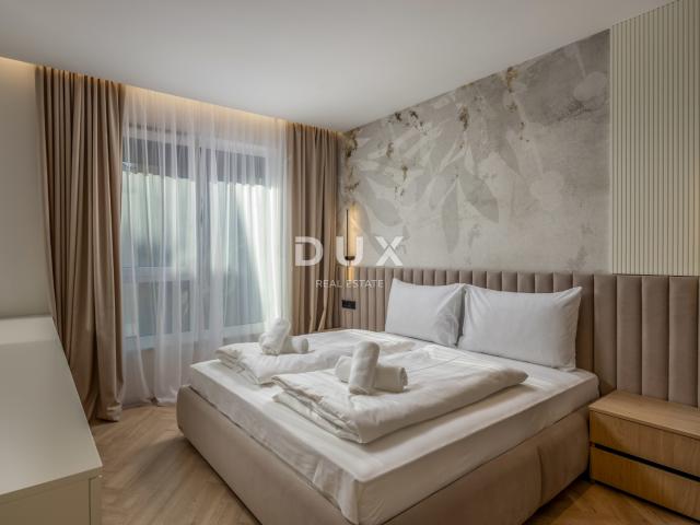 OPATIJA, CENTAR - 134m2 prestižni objekt za najam u vrhunskoj novogradnji, panoramski pogled na more
