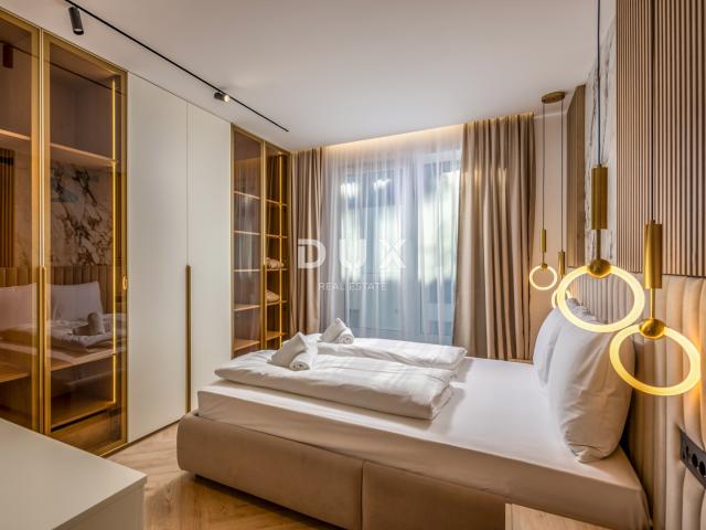 OPATIJA, CENTAR - 134m2 prestižni objekt za najam u vrhunskoj novogradnji, panoramski pogled na more