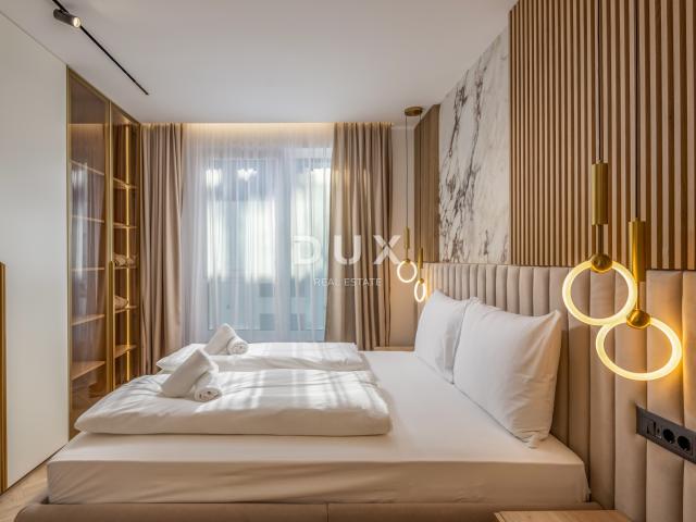 OPATIJA, CENTAR - 134m2 prestižni objekt za najam u vrhunskoj novogradnji, panoramski pogled na more
