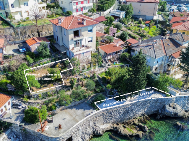 RIJEKA, KANTRIDA - Stan prvi red do mora u blizini Hilton resorta i prekrasne Opatije