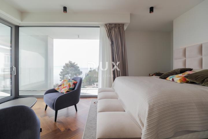 OPATIJA, CENTAR - penthouse drugi red do mora u jednoj od najboljih zgrada u Opatiji
