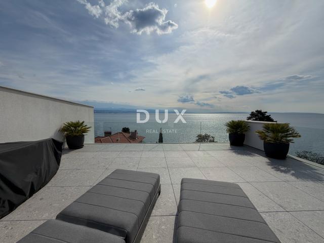 OPATIJA, CENTAR - penthouse drugi red do mora u jednoj od najboljih zgrada u Opatiji