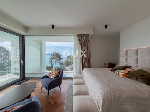 OPATIJA, CENTAR - penthouse drugi red do mora u jednoj od najboljih zgrada u Opatiji