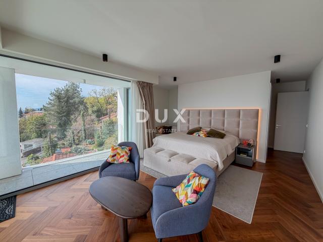 OPATIJA, CENTAR - penthouse drugi red do mora u jednoj od najboljih zgrada u Opatiji