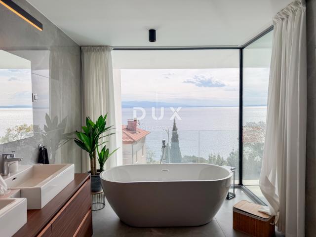 OPATIJA, CENTAR - penthouse drugi red do mora u jednoj od najboljih zgrada u Opatiji