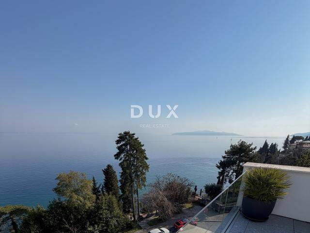OPATIJA, CENTAR - penthouse drugi red do mora u jednoj od najboljih zgrada u Opatiji