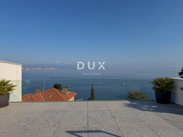 OPATIJA, CENTAR - penthouse drugi red do mora u jednoj od najboljih zgrada u Opatiji