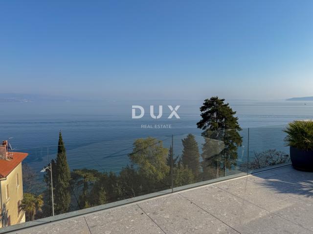 OPATIJA, CENTAR - penthouse drugi red do mora u jednoj od najboljih zgrada u Opatiji