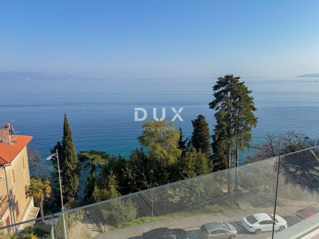 OPATIJA, CENTAR - penthouse drugi red do mora u jednoj od najboljih zgrada u Opatiji