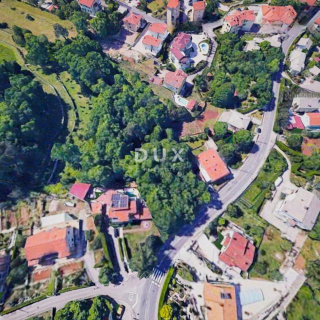 OPATIJA, MATULJI- građevinsko zemljište 680m2 s pogledom na more za stambenu zgradu– stanove ili pos