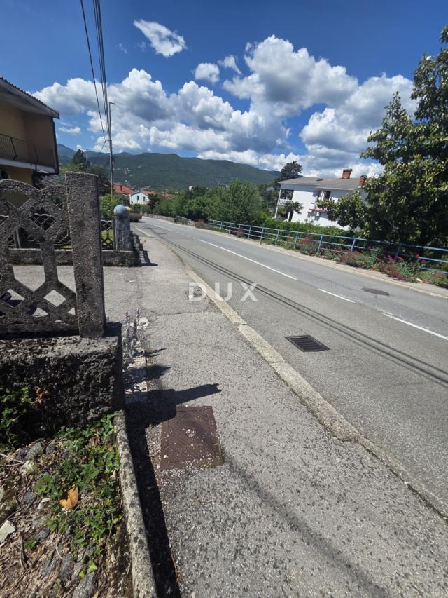 OPATIJA, MATULJI- građevinsko zemljište 1334m2 s pogledom na more za stambenu zgradu– stanove ili po