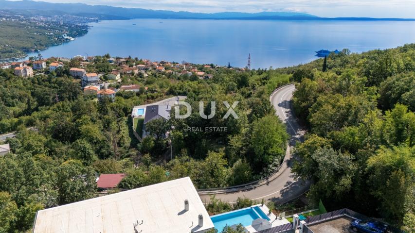 OPATIJA, MATULJI – Luksuzna villa s infinity bazenom, saunom i panoramskim pogledom na more