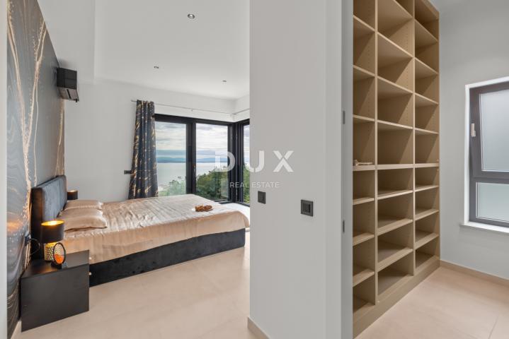 OPATIJA, MATULJI – Luksuzna villa s infinity bazenom, saunom i panoramskim pogledom na more