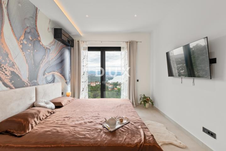 OPATIJA, MATULJI – Luksuzna villa s infinity bazenom, saunom i panoramskim pogledom na more
