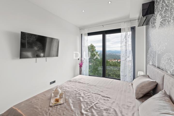 OPATIJA, MATULJI – Luksuzna villa s infinity bazenom, saunom i panoramskim pogledom na more