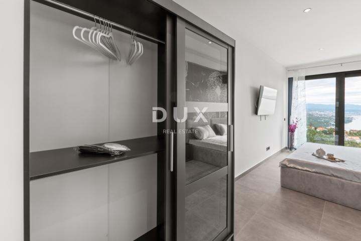OPATIJA, MATULJI – Luksuzna villa s infinity bazenom, saunom i panoramskim pogledom na more