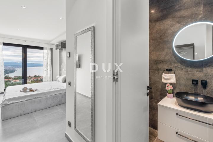 OPATIJA, MATULJI – Luksuzna villa s infinity bazenom, saunom i panoramskim pogledom na more