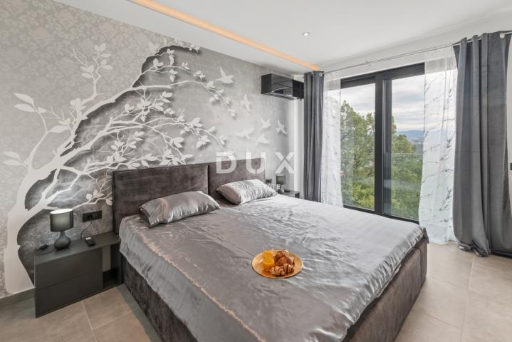 OPATIJA, MATULJI – Luksuzna villa s infinity bazenom, saunom i panoramskim pogledom na more