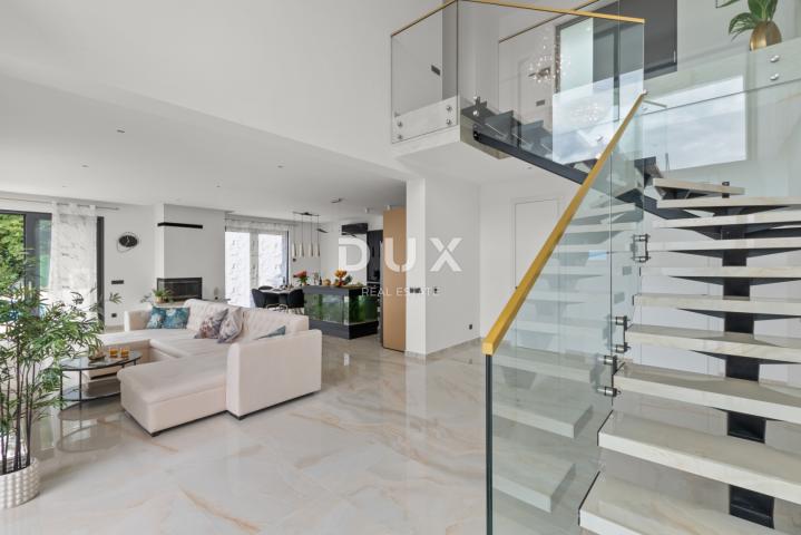 OPATIJA, MATULJI – Luksuzna villa s infinity bazenom, saunom i panoramskim pogledom na more