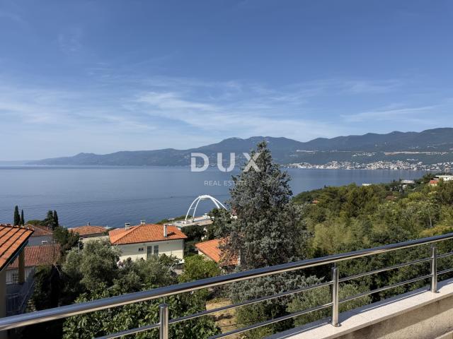 RIJEKA, KANTRIDA – pretežiti dio samostojeće kuće samo 200 m od mora, odlična mikrolokacija i pogled