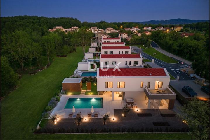 ISTRA, LABIN - Moderna novogradnja na prostranoj okućnici