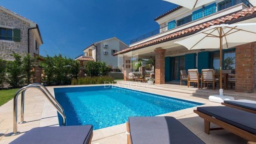 OTOK KRK, PREKRASNA VILLA S BAZENOM
