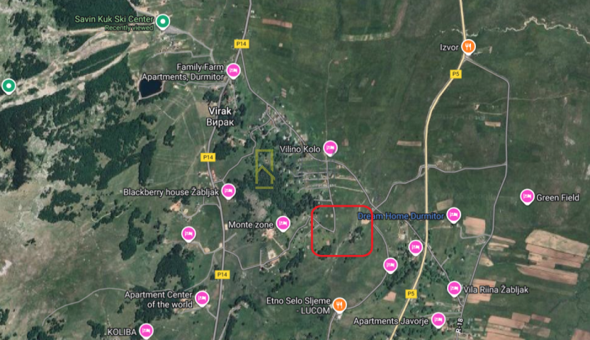 Prodaja – Zemljiste Pasina Voda, Zabljak