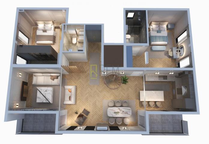 PRODAJA – Luksuzan penthouse s rooftop terasom i spektakularnim pogledom – Budva, „Royal Hill Apartm