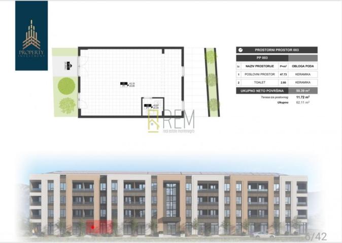 Poslovni prostori na top lokaciji – Zabjelo | Idealno za biznis i investiciju