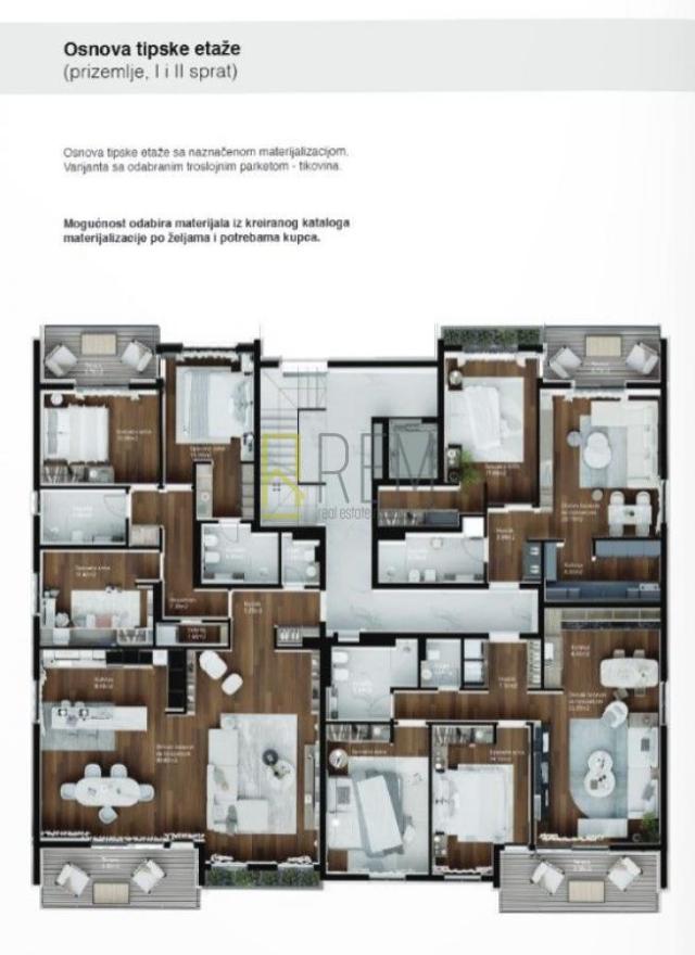 Prodajemo- stan 86m2 u Verde Village-u, Donja Gorica