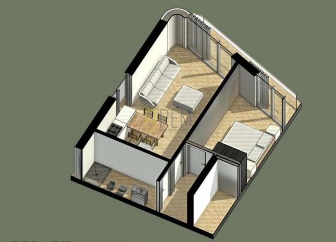Prodajemo- jednosoban stan 54m2 u Limanu II, Ulcinj