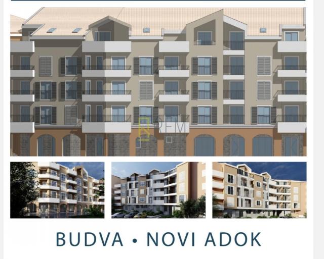 PRODAJA – JEDNOSOBNI STANOVI, U IZGRADNJI, NOVI ADOK, BUDVA