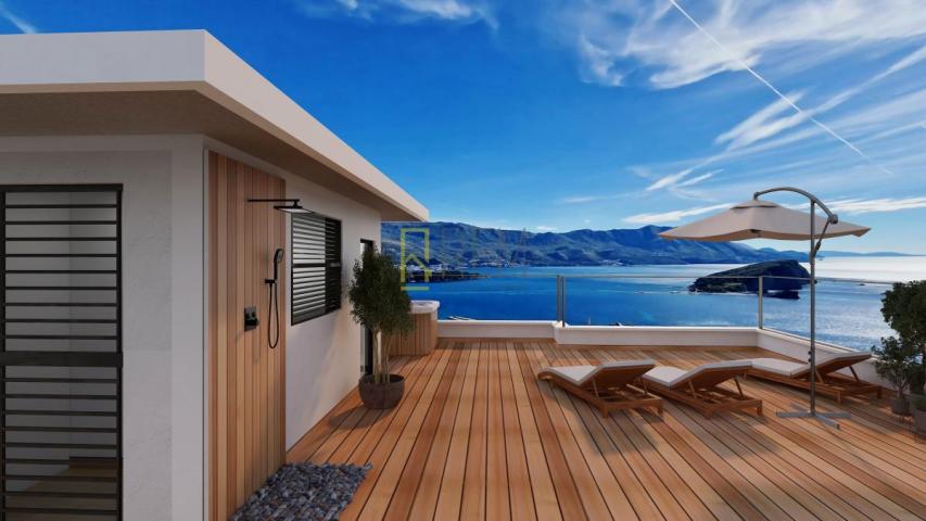 PRODAJA – Luksuzan penthouse s rooftop terasom i spektakularnim pogledom – Budva, „Royal Hill Apartm