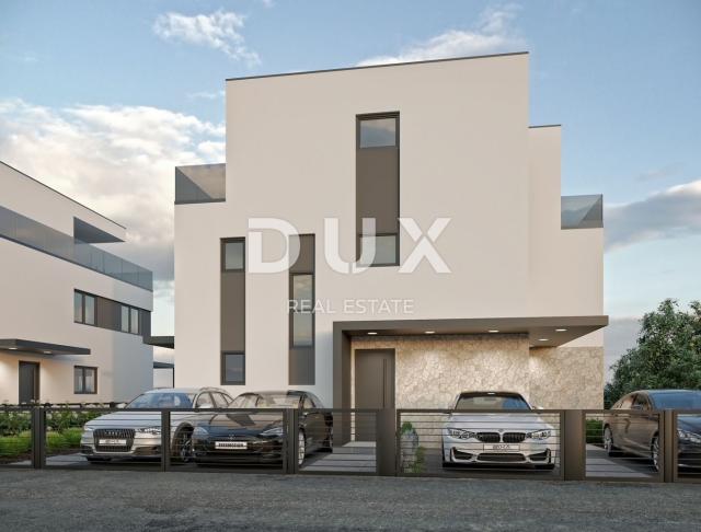 OTOK PAG, MANDRE, dvoetažni apartman s bazenom u novogradnji