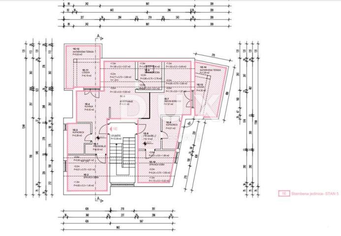 OTOK PAG, KOŠLJUN - Apartman 109 m2, 200m od mora, POGLED NA MORE!