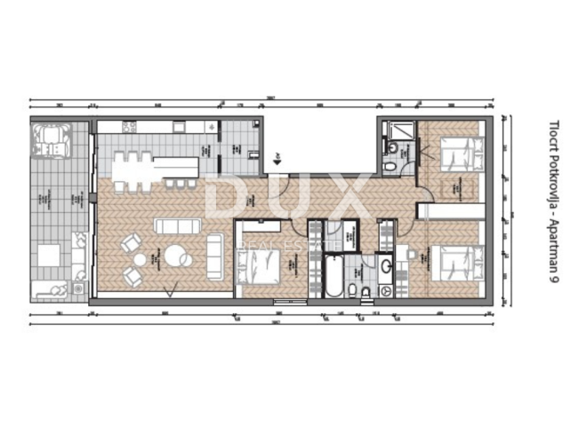 OPATIJA, CENTAR - fantastičan penthouse s panoramskim pogledom i garažom u novogradnji iznad centra 