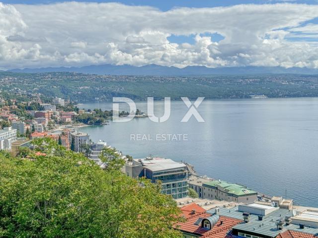 OPATIJA, CENTAR - fantastičan penthouse s panoramskim pogledom i garažom u novogradnji iznad centra 