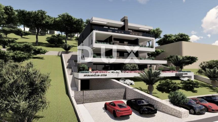OPATIJA, CENTAR - stan s panoramskim pogledom na more, garažom i jacuzzijem iznad centra Opatije 