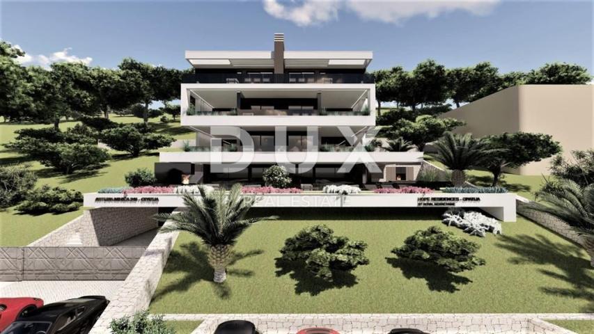 OPATIJA, CENTAR - ekskluzivan stan na prestižnoj lokaciji iznad centra Opatije, s garažom i panorams