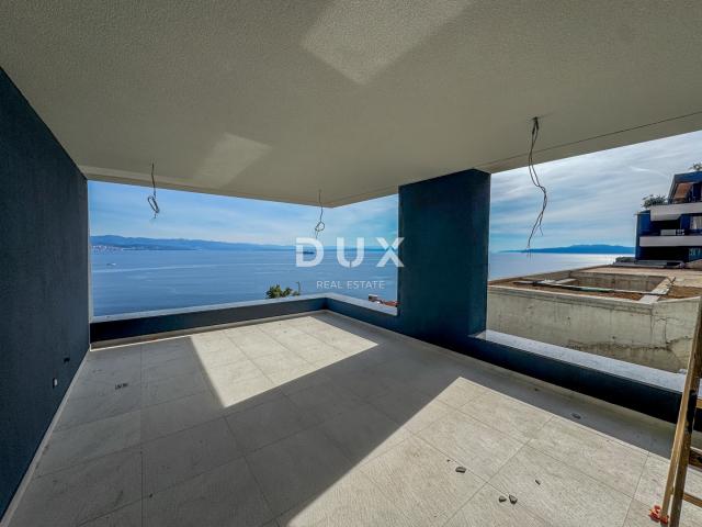 OPATIJA, CENTAR - ekskluzivan stan na prestižnoj lokaciji iznad centra Opatije, s garažom i panorams