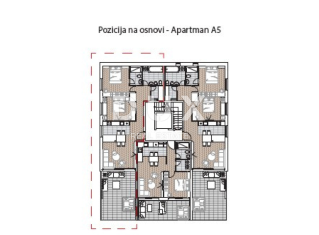OPATIJA, CENTAR - odličan stan u novogradnji s velikom terasom, garažom i jacuzzijem, top lokacija