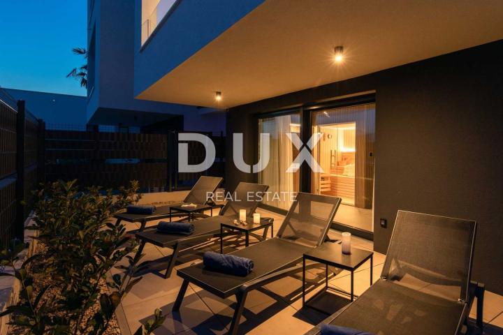 INSEL KRK, STADT KRK - Maisonette-Wohnung mit Garten und Pool in Meeresnähe