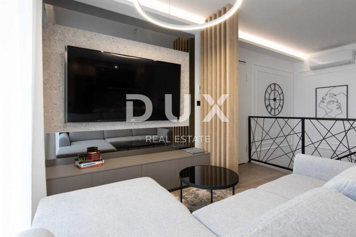 INSEL KRK, STADT KRK - Maisonette-Wohnung mit Garten und Pool in Meeresnähe