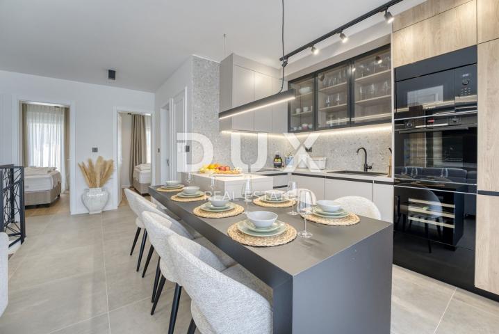 INSEL KRK, STADT KRK - Maisonette-Wohnung mit Garten und Pool in Meeresnähe