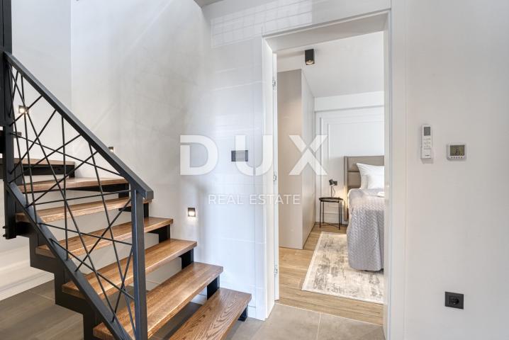 INSEL KRK, STADT KRK - Maisonette-Wohnung mit Garten und Pool in Meeresnähe