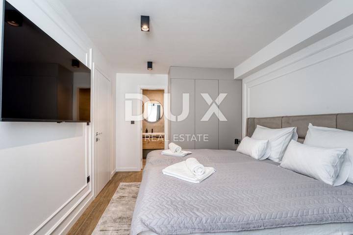 INSEL KRK, STADT KRK - Maisonette-Wohnung mit Garten und Pool in Meeresnähe