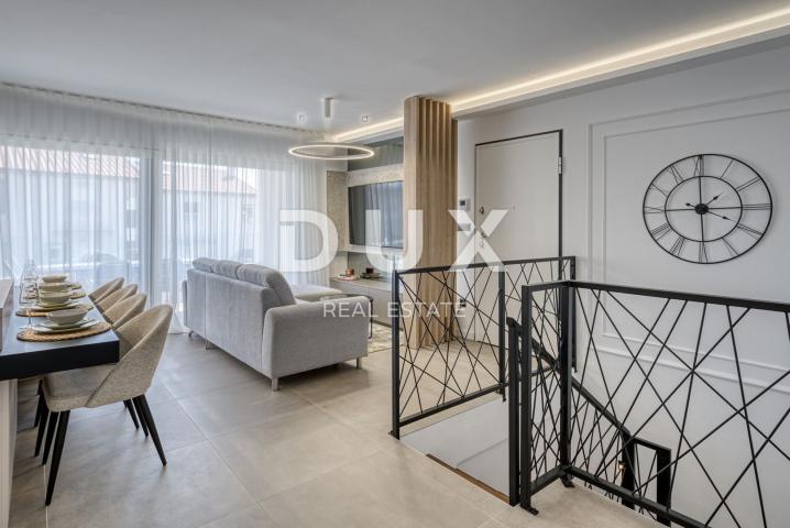 INSEL KRK, STADT KRK - Maisonette-Wohnung mit Garten und Pool in Meeresnähe