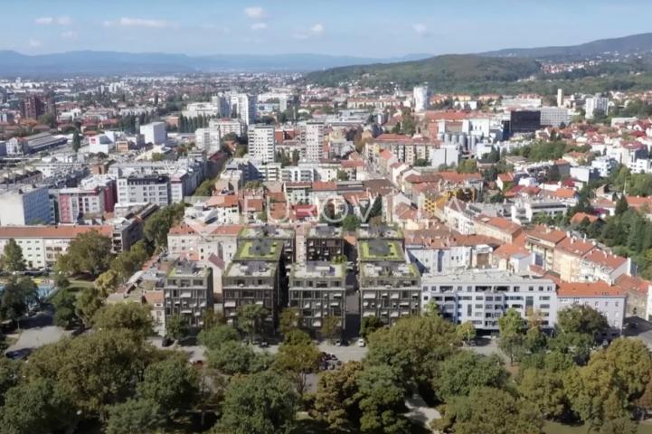 Zagreb, FRANC, ekskluzivna novogradnja, prekrasan dvosoban stan, garažno parkirno mjesto