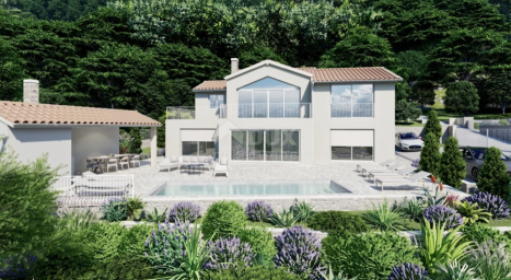 OPATIJA, LOVRAN, IKA - Villa 230 m2 mit Panoramablick auf das Meer und Swimmingpool + angelegter Gar